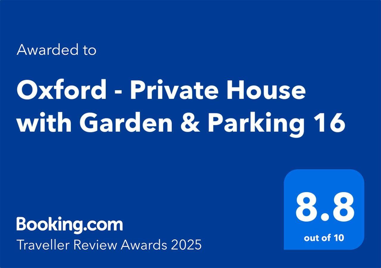 Oxford - Private House With Garden & Parking 16 Apartment Exterior foto